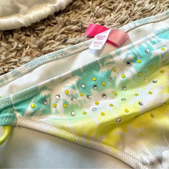 Victoria’s Secret - Tropical Neon bejeweled Bikini Set (S/M) - Picture 4 of 4